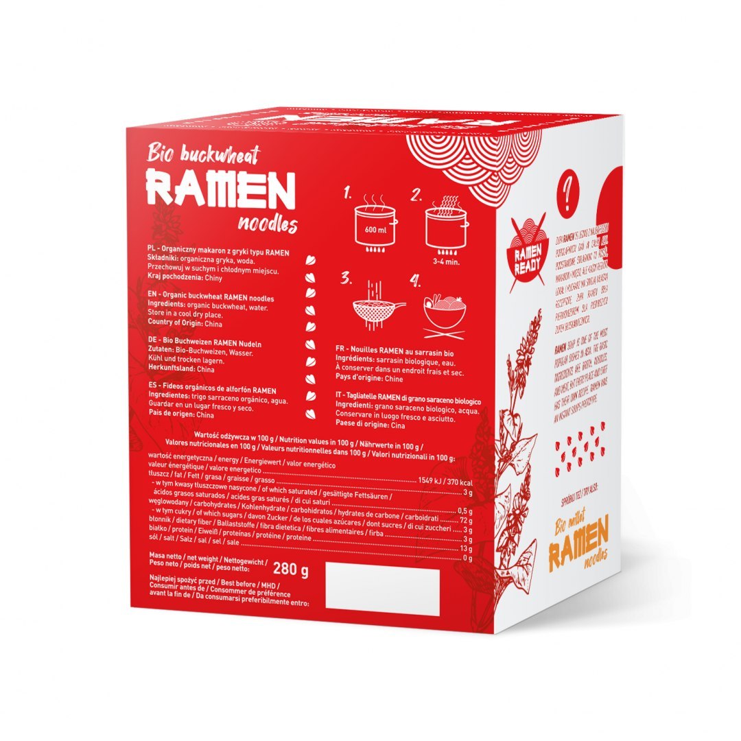 Bio Ramen Buckwheat Noodles