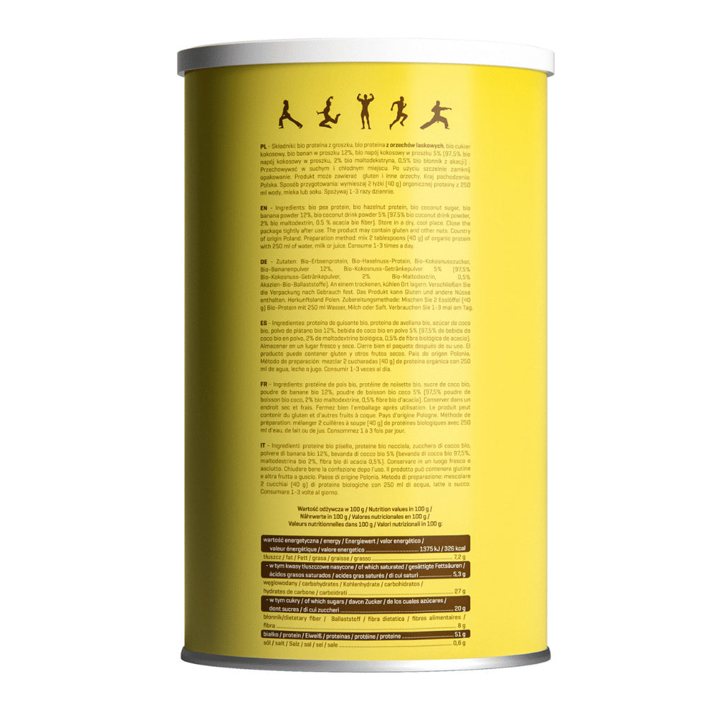 Bio Vege Protein Mix - coconut and banana 500 g