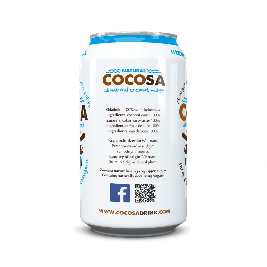 Cocosa Coconut Water 330 ml